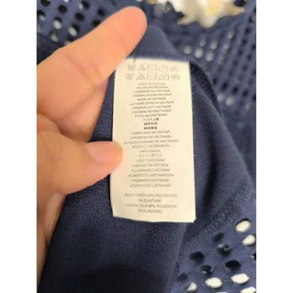 Michael Kors Sheat Women Dress SIze XS Navy Blue - Picture 4 of 12